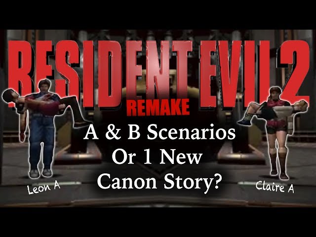 Resident Evil 2 Remake Theory, New Scenarios? Fixing Canon?