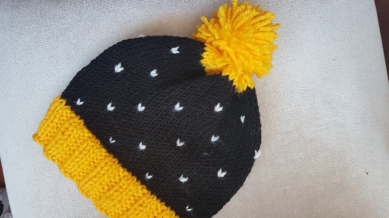 Benekli Kolay Bere / Snowfall Hat
