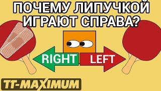 Свойства накладок для настольного тенниса: почему липучкой играют справа и не надо ставить налево