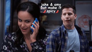 jake and amy but make it  spicy  | Brooklyn NineNine | Comedy Bites