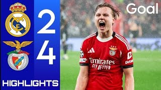 Benfica vs real madrid - 4-2 /all goals and highlights| 2026.
