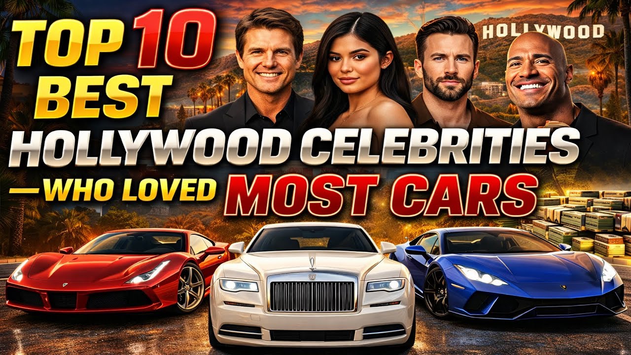 ТОП-10 лучших голливудских знаменитостей, которые больше всего любили автомобили | Коллекции авто...