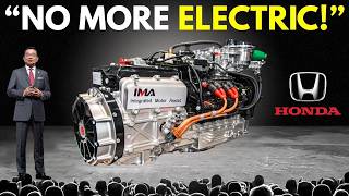 Honda CEO: This New Hybrid Engine Will Wipe The Floor With All Electric Cars in 2026!