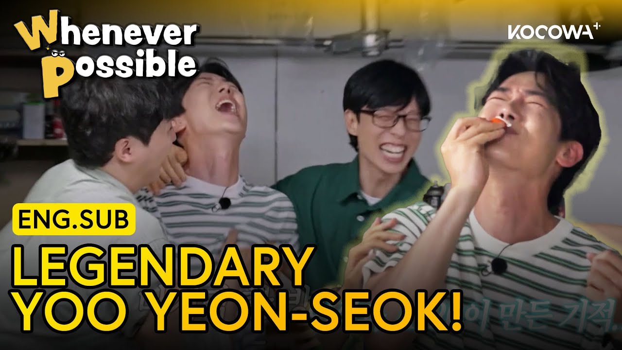 Everyone Fails… But Yoo Yeon-seok Nails It in One Shot! 🔥 | Whenever Possible EP28 | KOCOWA+
