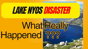 The Lake Nyos Disaster  The Deadly Secret Beneath the Calm Waters #naturaldisasters #nature