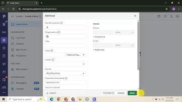 How To Use Leads In Pipedrive