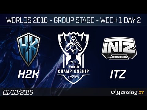 H2K vs ITZ - World Championship 2016 - Group Stage Week 1 Day 2