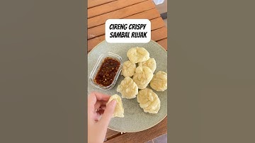 #cireng #sambalrujak