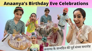 Anaanya’s Birthday Eve Celebrations | RS 1313 VLOGS | Ramneek Singh 1313