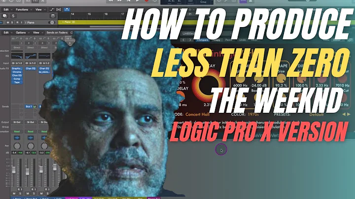 How to Produce: "Less Than Zero" by The Weeknd Logic Pro Tutorial