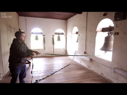 Hear Mission San Luis Obispo&rsquo;s bells from inside the tower