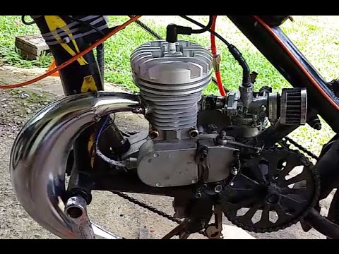 MOTOR KIT 80CC INSTALADO para Bicimotos Costa Rica