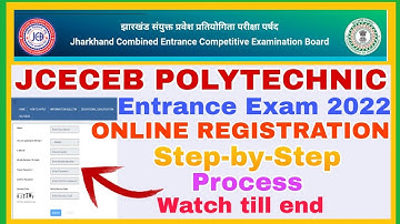 How to fill Jharkhand Polytechnic 2022 Online Form | Jceceb polytechnic 2022 form kaise bhare