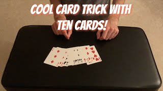 The 10 Cards Packet Card Trick - Performance/Tutorial