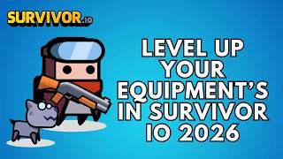 How to level up your equipment’s in Survivor io 2026