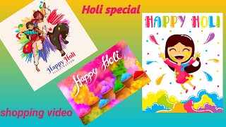 Holi special shopping video 🥰 #HoliShopping