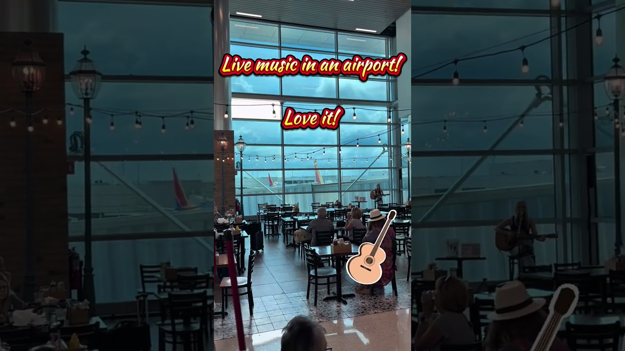 Live Music in an Airport! 