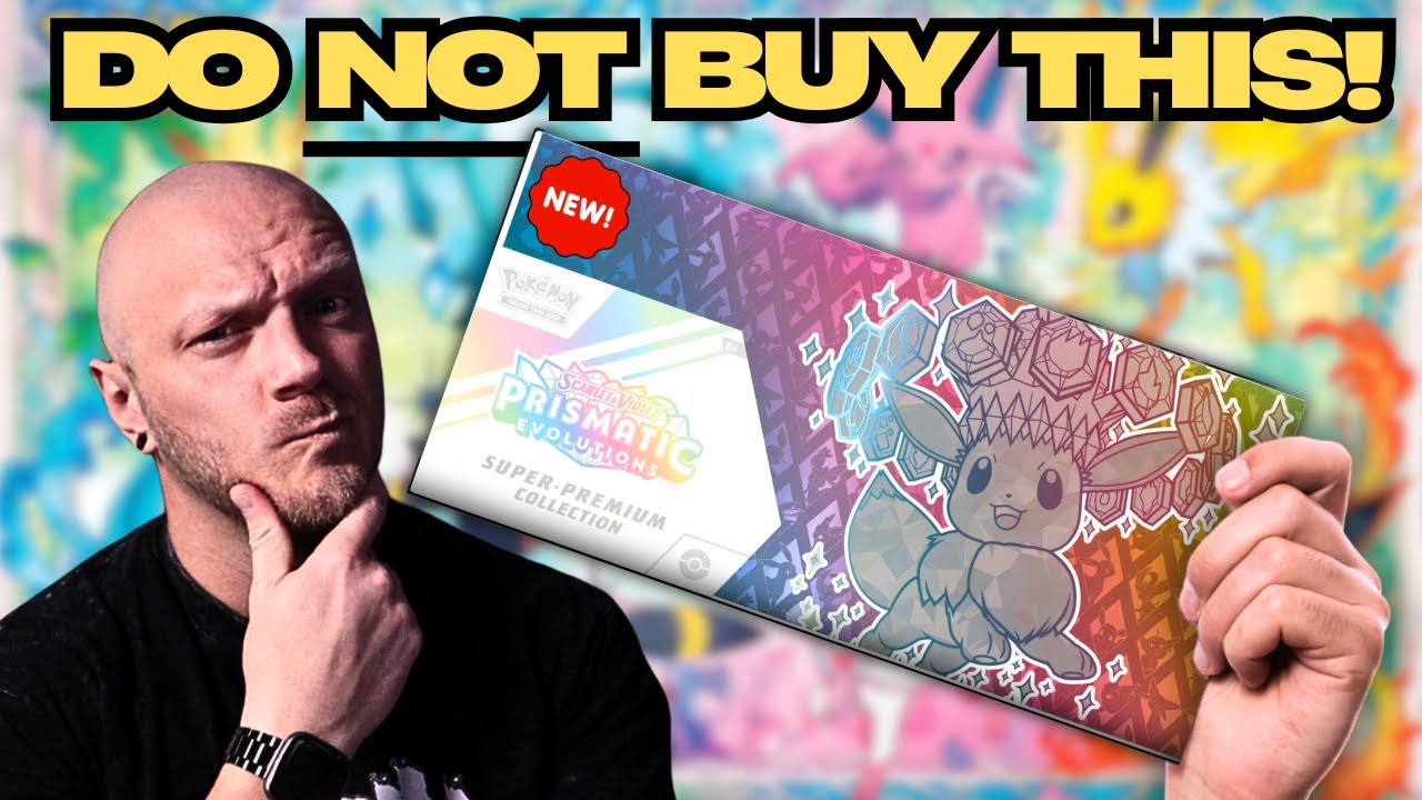 The NEW Prismatic Evolutions Super Premium Collection Box Revealed