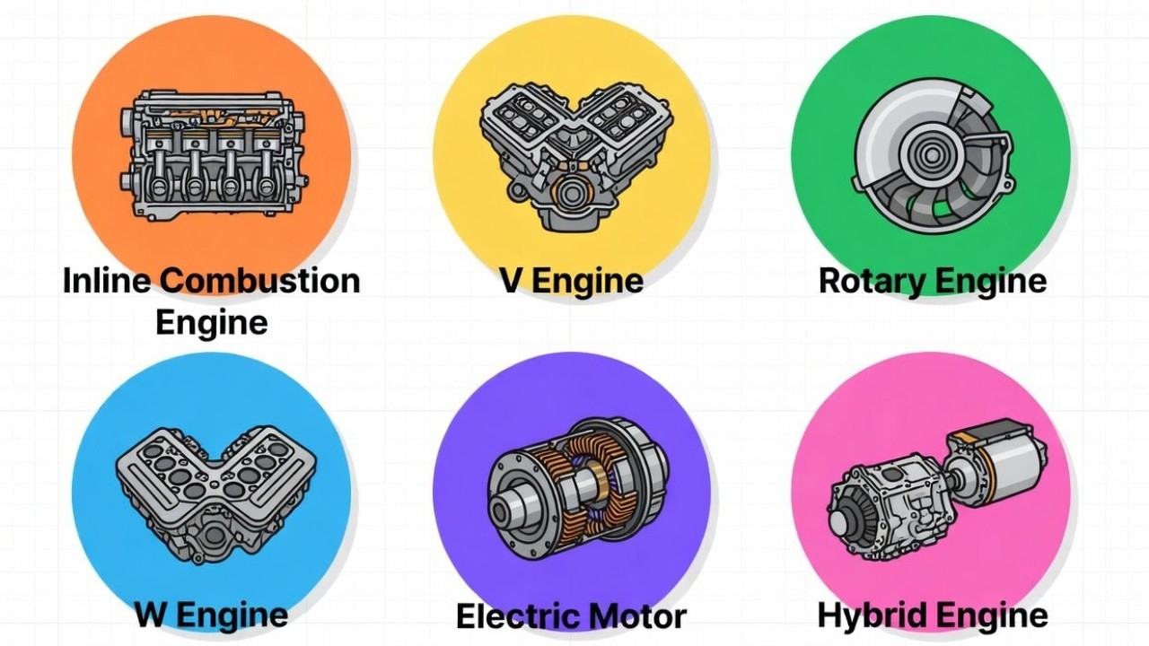 Every Type of Car Engine Explained In 8 Minutes - YouTube