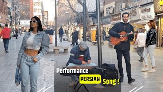 Performance Happy music for PEOPLE On the street - Iranian COVER - Persian song