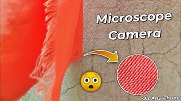 Convert Smartphone Camera into Microscope 😲