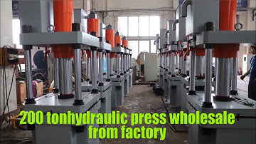 200 ton four column hydraulic press machine price