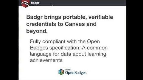 Issuing Open Badges In Canvas With Badgr
