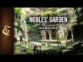 D&D Ambience | Nobles Garden | Birds, Guards Patrolling, Close Fountain, Harp Notes