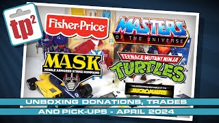 Unboxing donations, trades, and pick-ups! April 2024 - Toy Polloi Two