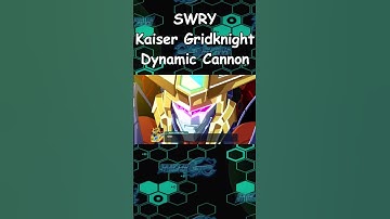 SWRY Kaiser Gridknight Dynamic Cannon #gundam   #shorts #shortvideo #anime #manga #short