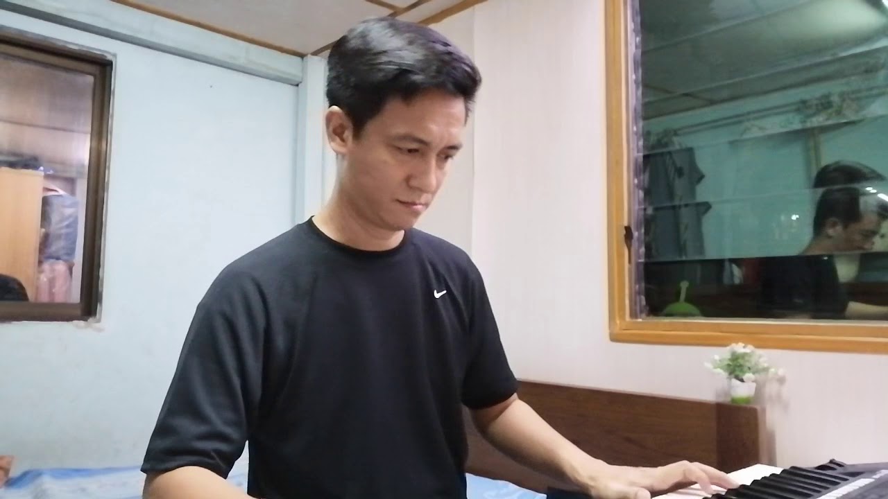 မျက်လုံးဖွင့်ပြီးအိပ်ကြည့်ပါ ၊တေးရေး-ဂီတာဖေဝင်း၊(only music) Pianist Tin Ko Ko