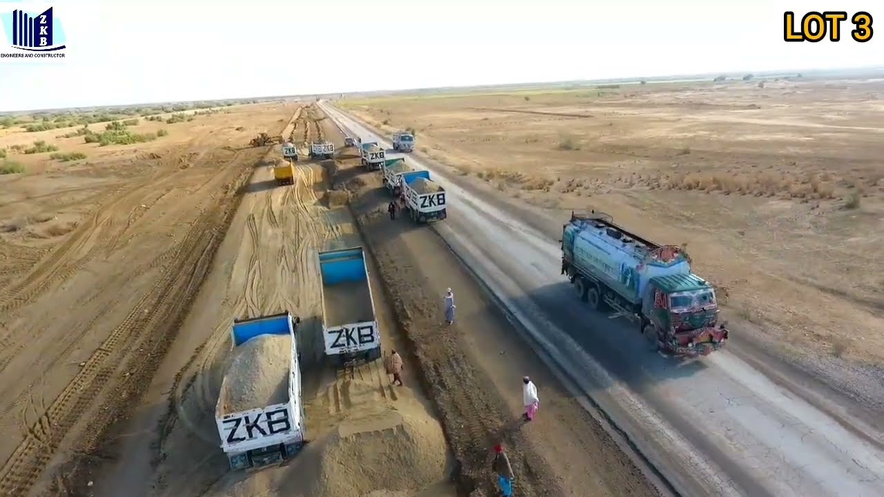 #Indus #highway #dualization in progress #N-55