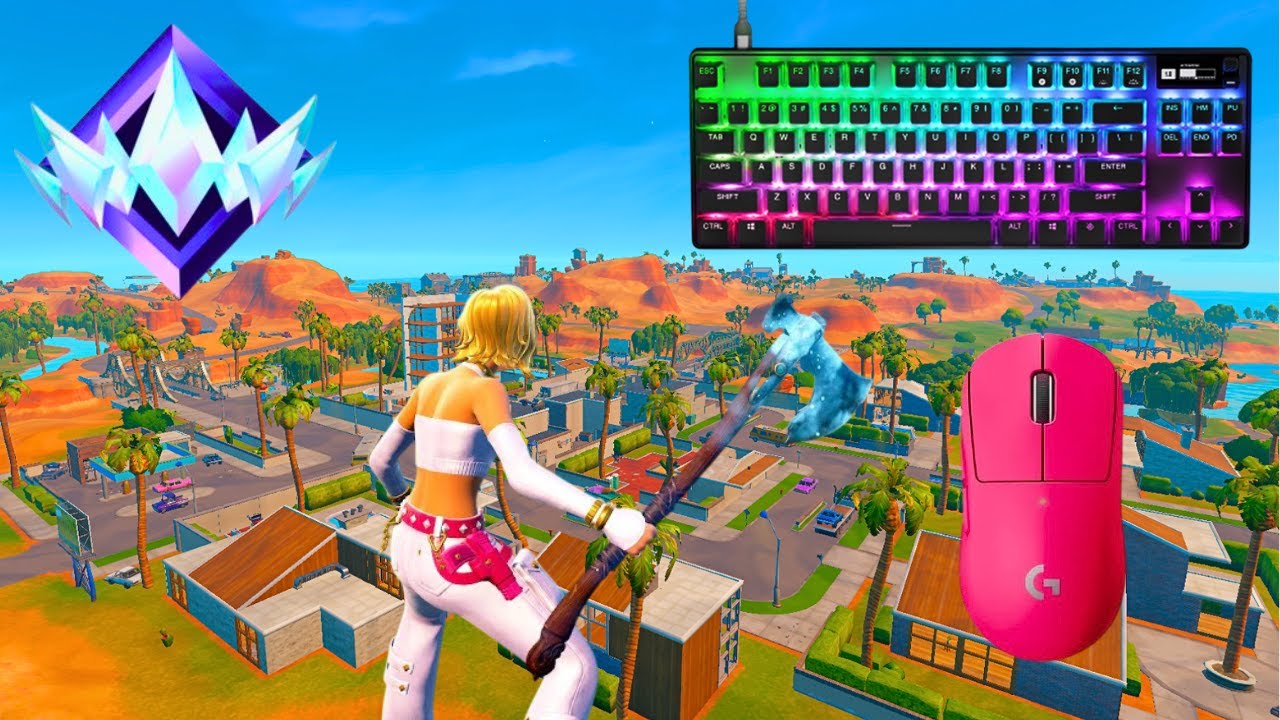 Fortnite Unreal Ranked Reload | Keyboard & Mouse Gameplay | 240 FPS  | 4K