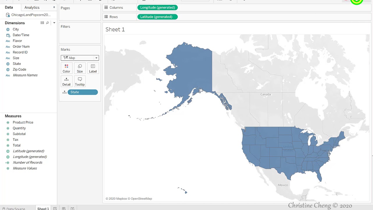 Create maps and add and format labels - YouTube