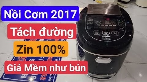 Hướng dẫn nấu cháo bằng nồi cơm điện