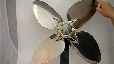 FeatherStream 4 blade propeller in motion