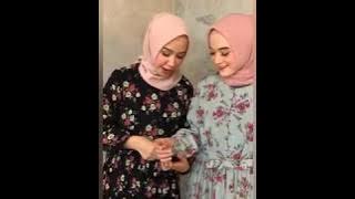 supplier hijab, supplier hijab tanah abang, Gamis Review Flora Plisket Maxi 614