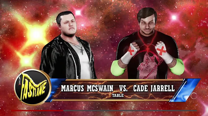 WWE 2K18 (PS4) - Marcus McSwain vs. Cade Jarrell: RWE FastLane, April 29, 2018 [HD]