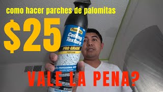 parches de palomitas con spray de bote $25 por bote vale la pena ? no me gusto