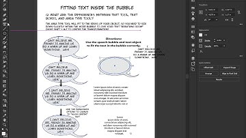 Fitting text inside speech bubble