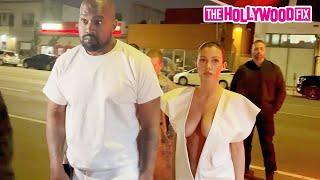 Kanye West & Bianca Censori Put On An Eye Popping Display While Pulling Up To Ty Dolla Sign's Party