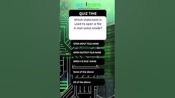 COBOL File Modes: INPUT-OUTPUT Explained! 🔄💾 #mainframe #cobol #ezlearn