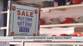 Clemson throwing giant street party for national title game