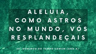 Vídeo de ALELUIA - COMO ASTROS NO MUNDO (Marcus Vinícius Lima)
