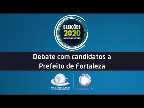 [COMPLETO] Debate com os candidatos a Prefeito de Fortaleza | Eleições 2020