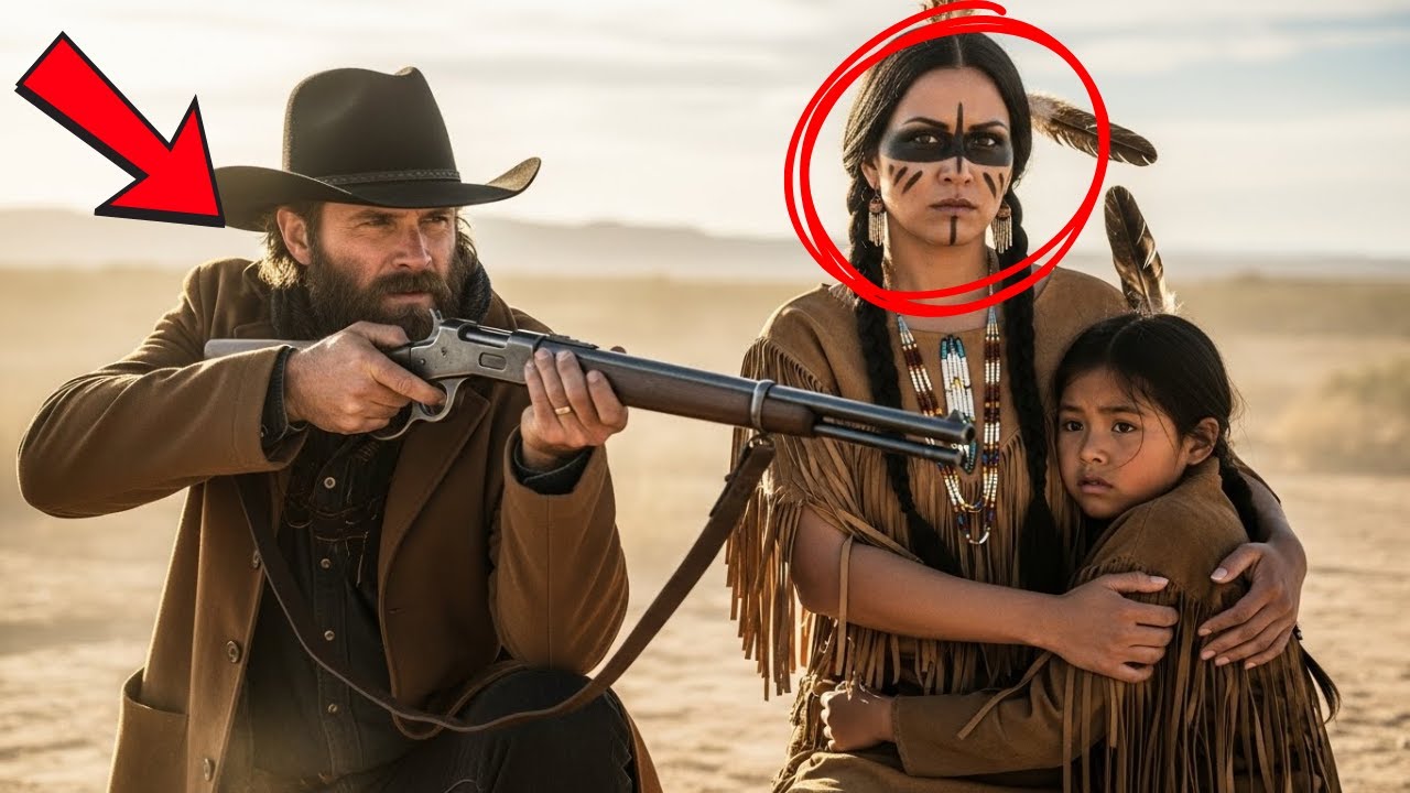 „Te rog, lasă-mă să rămân în seara asta,” a spus fetița apache — fermierul a acceptat