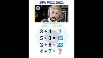 IQ test ☺️ only for genius 😎 Math bring test #shorts #viral #respect #maths #mathgames