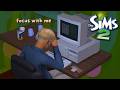 POV: Working Late on Your Old PC 💻 Sims 2 Office Ambience | Keyboard &amp; Typing Sounds