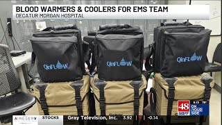 Decatur Morgan Hospital EMS receives new blood warming equipment