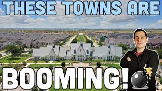 5 Fastest Growing Suburbs In Dallas Fort-Worth In 2024! | Best Places To Move To In DFW